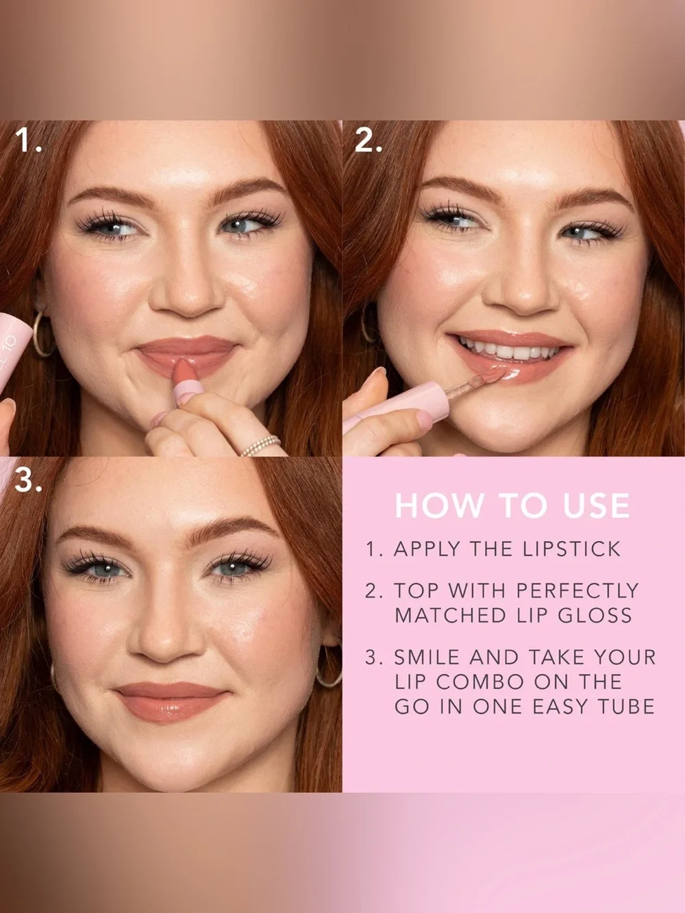 Doll 10 Lip Wardrobe in Rose Kiss Brand New and Sealed in Bag